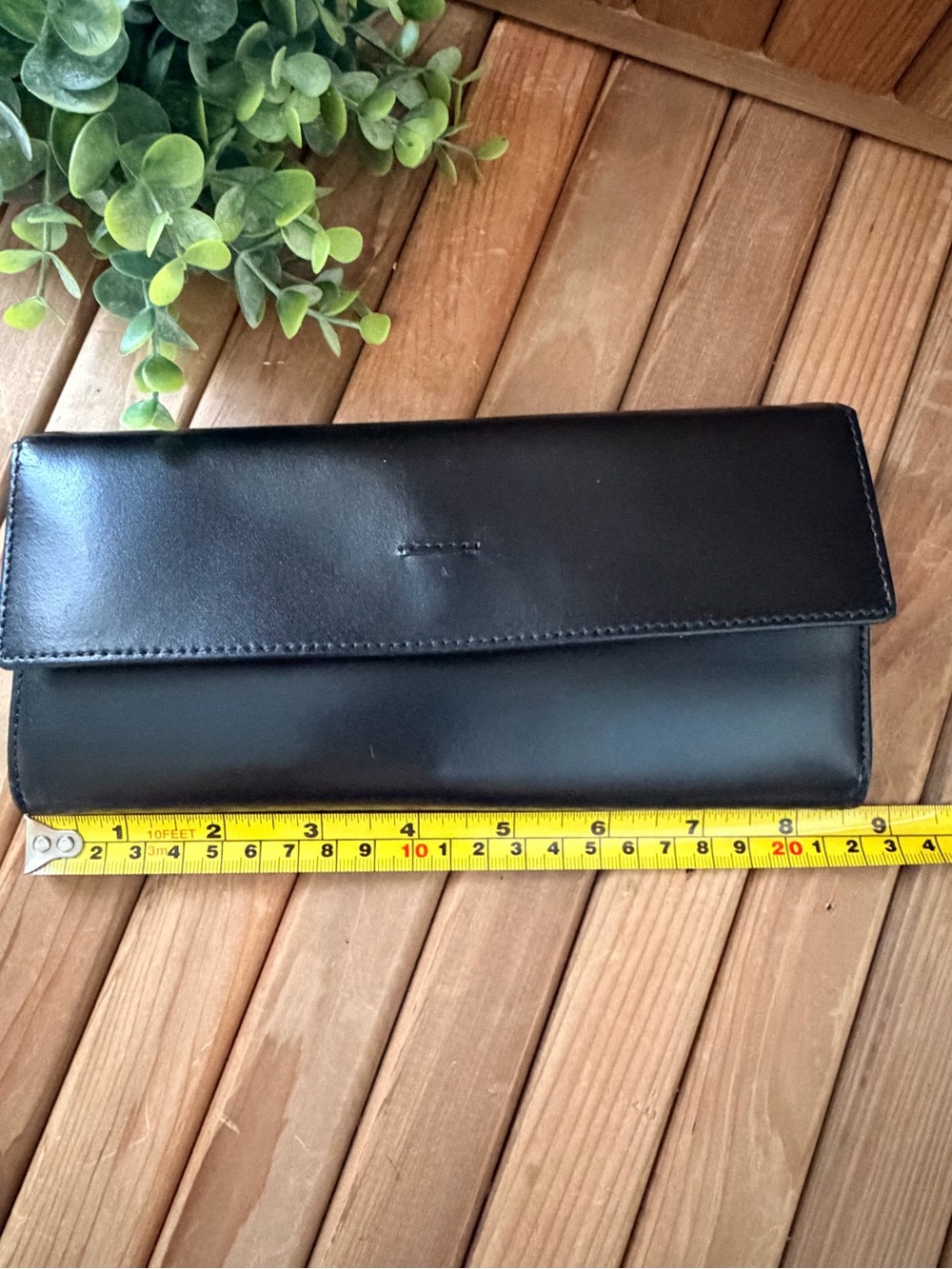 Black Patent Leather and Beige Suede Jewelry Roll Travel Organizer, Red Envelope - Picture 10 of 11